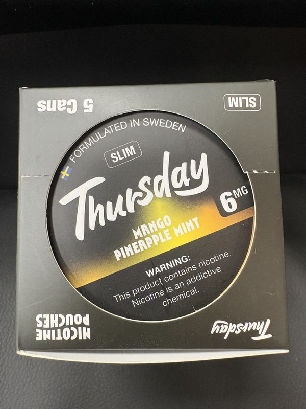 Thursday SP 6MG Mango Pineapple Mint