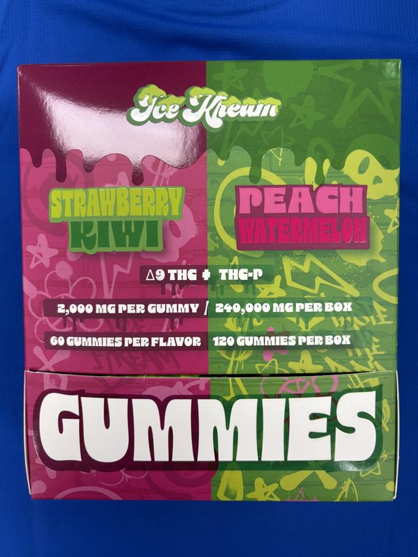 Ice Kream 240K Strawberry Kiwi/Peach Watermelon