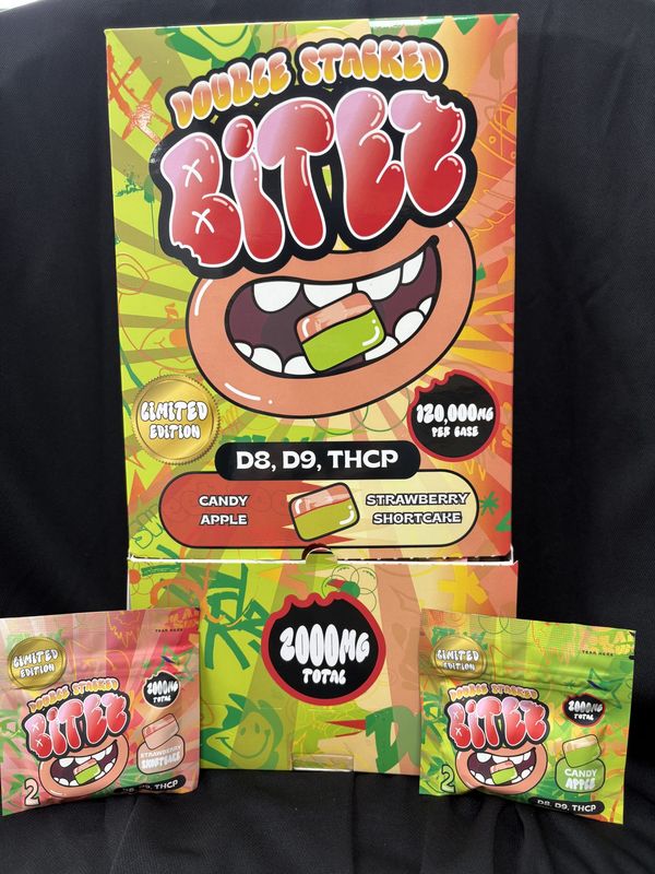 Double Stacked Bites - Candy Apple/ Strawberry Shortcake