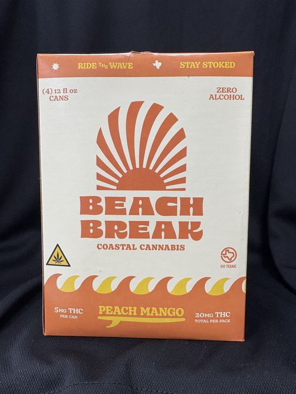 Beach Break Peach Mango (4 PK)