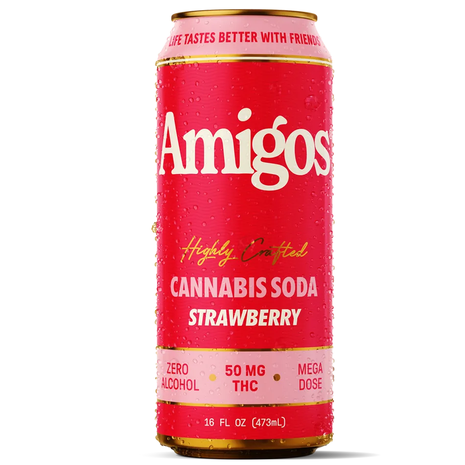 Amigos Strawberry Soda