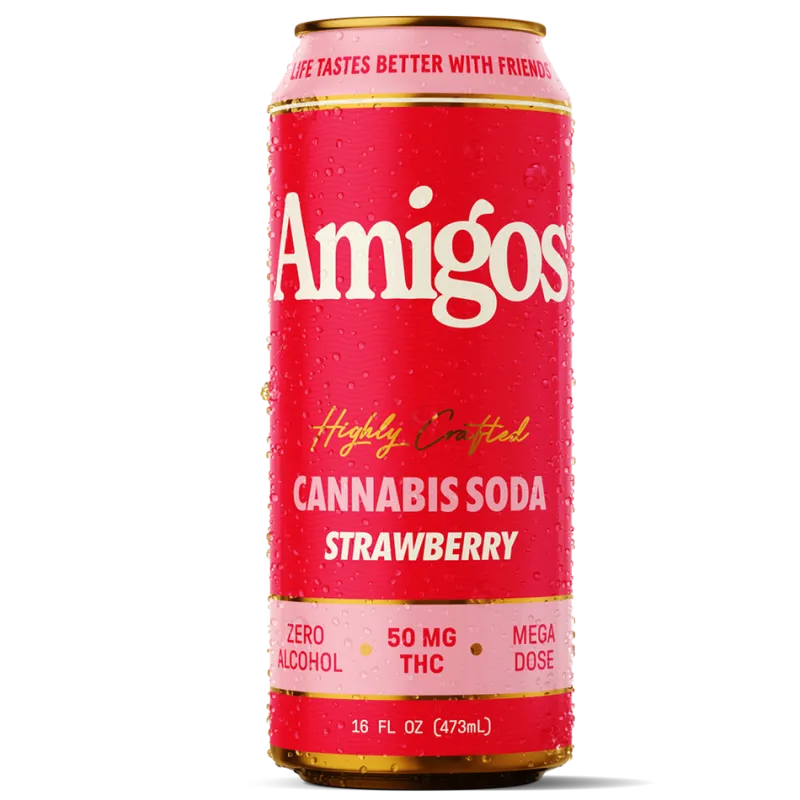 Amigos Strawberry Soda