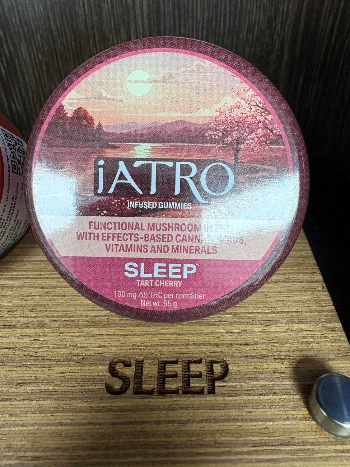 Iatro Infused Gummy Tart Cherry