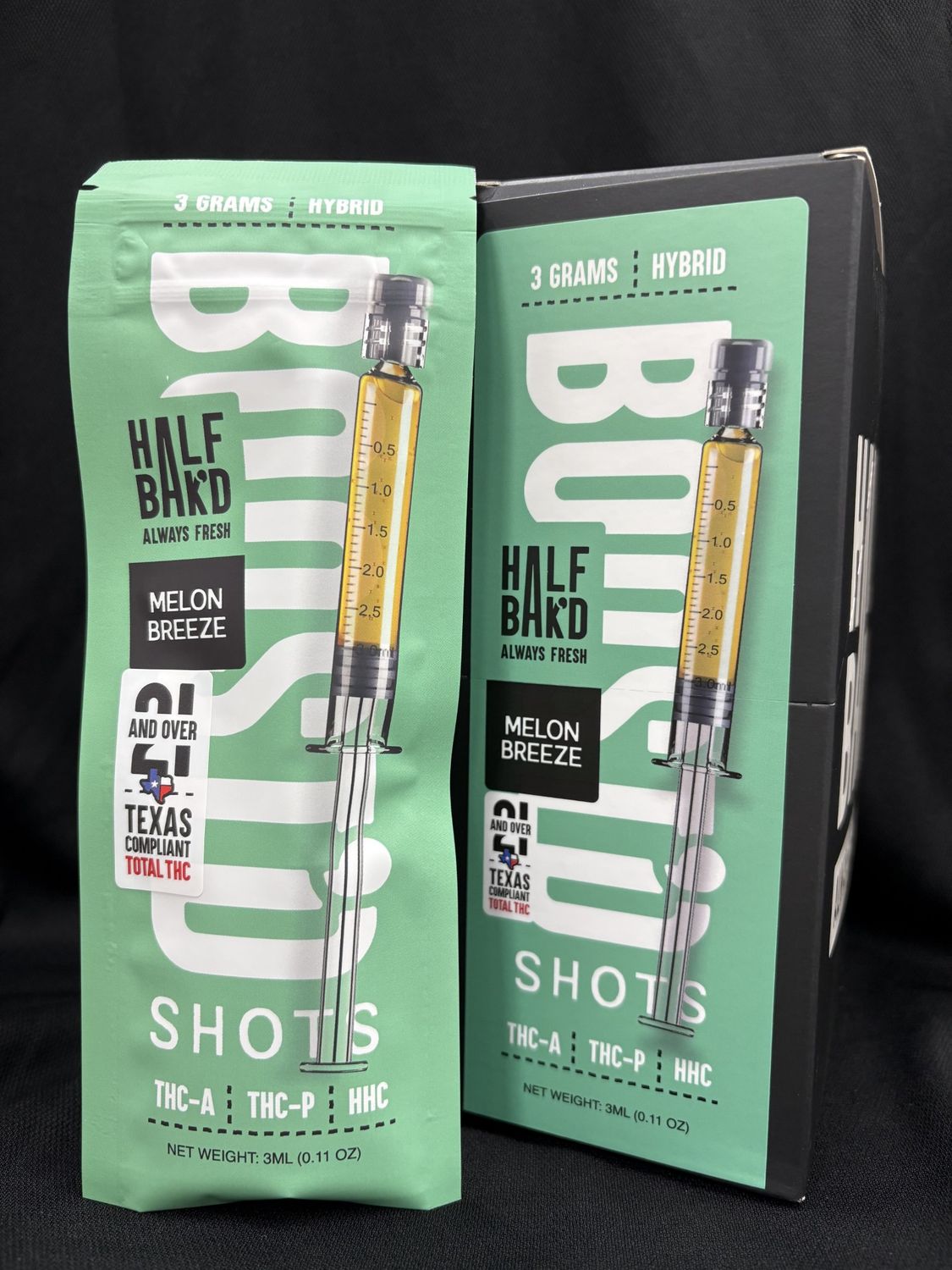 Half Bak'd Boost'd Shots Melon Breeze