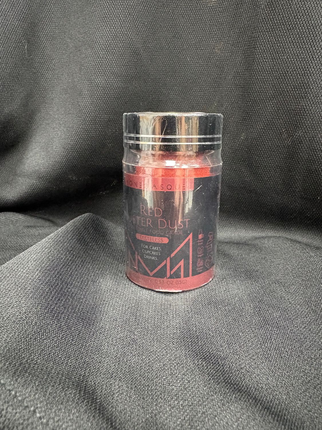 edible red glitter
