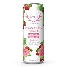 WYLD CBD Seltzer Strawberry Guava