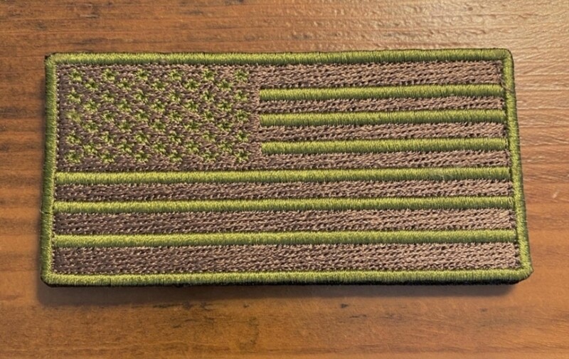 Green American Flag