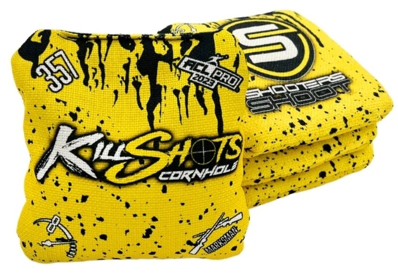 357 YELLOW/BLACK BLOOD DRIP