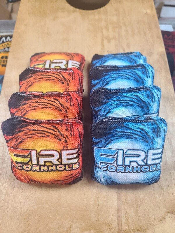 FIRE CORNHOLE MINI BAGS (SET OF 8)