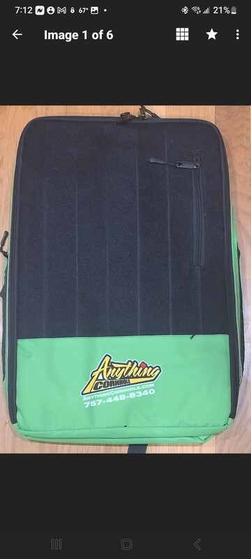 Lime 6 Set Divided Backpack