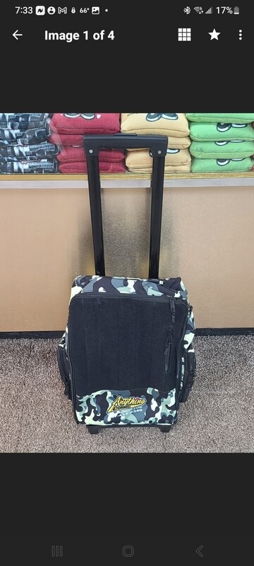 Green Camo Mobile 6pack Bag