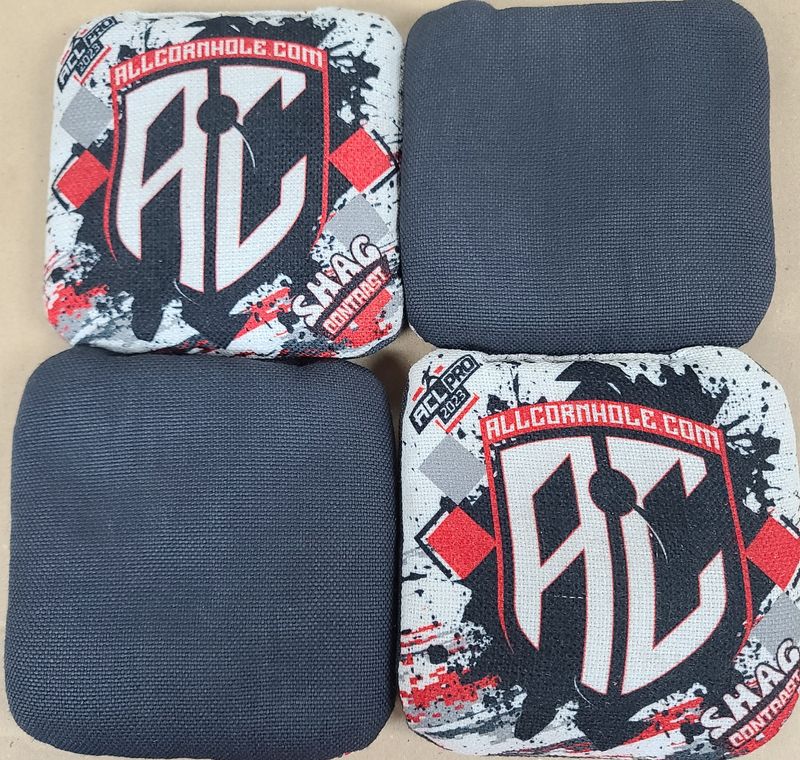 SHAG CONTRAST WHITE/BLACK/RED