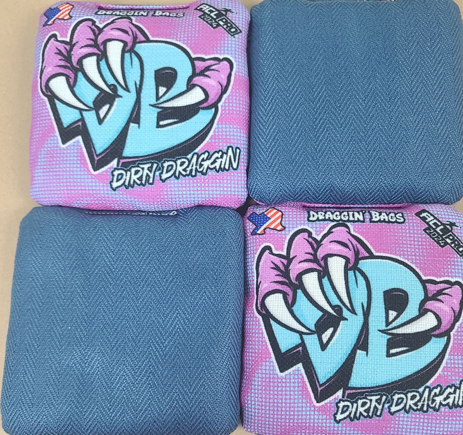 DIRTY DRAGGIN PUR/BLUE MESH