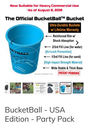 BUCKETBALL USA EDITION PARTY PACK
