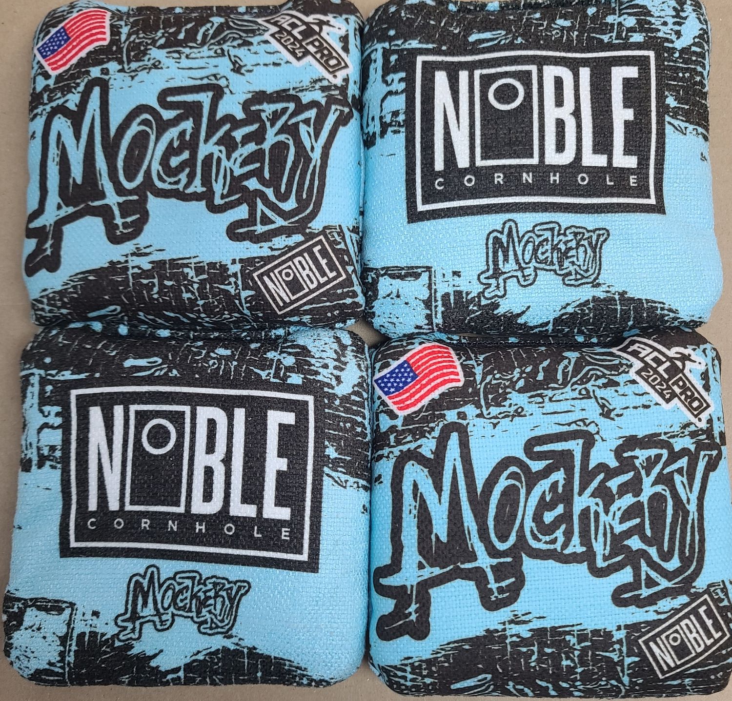 MOCKERY LT BLUE/BLACK