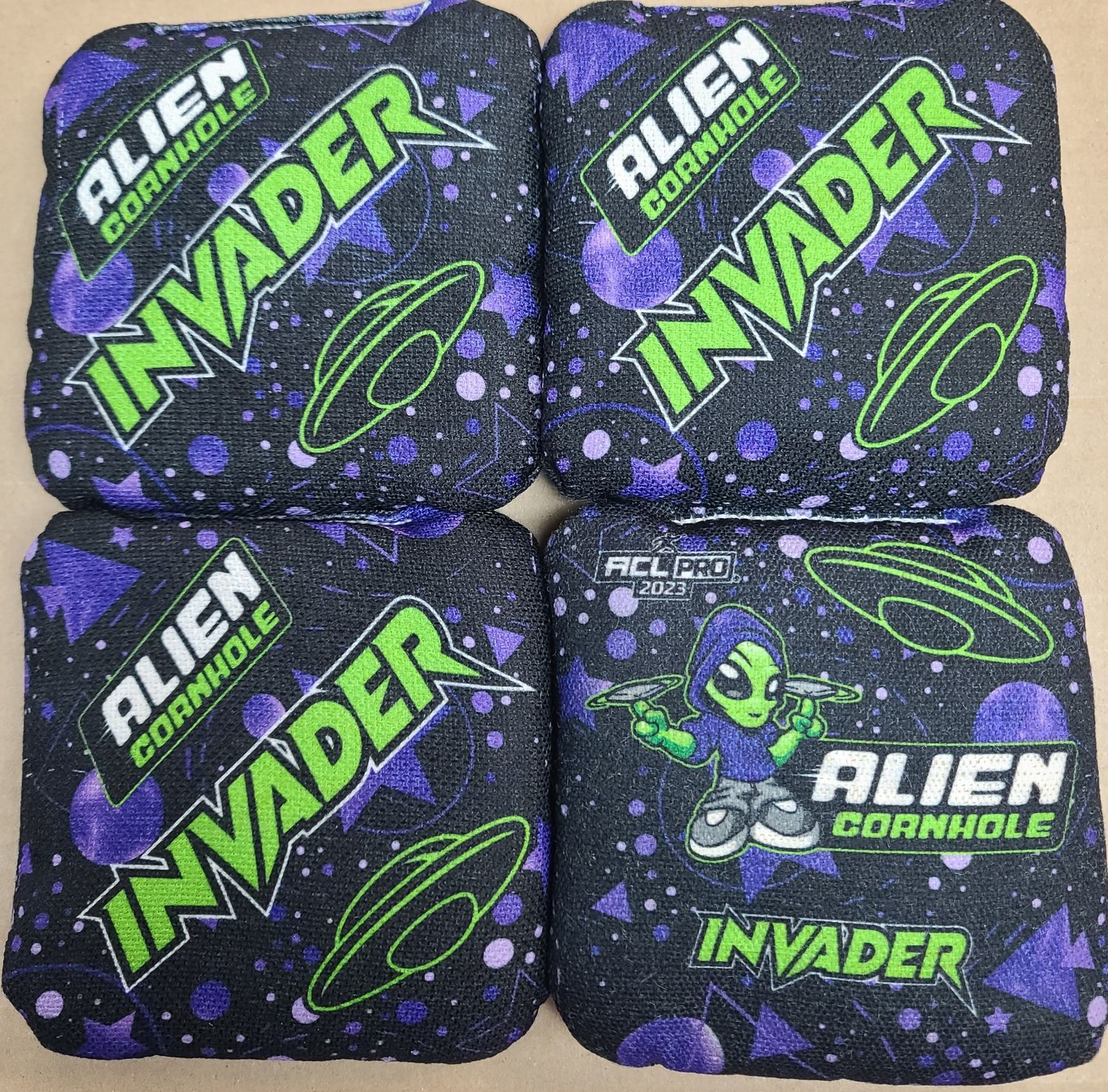 INVADER BLACK/LIME/PUR