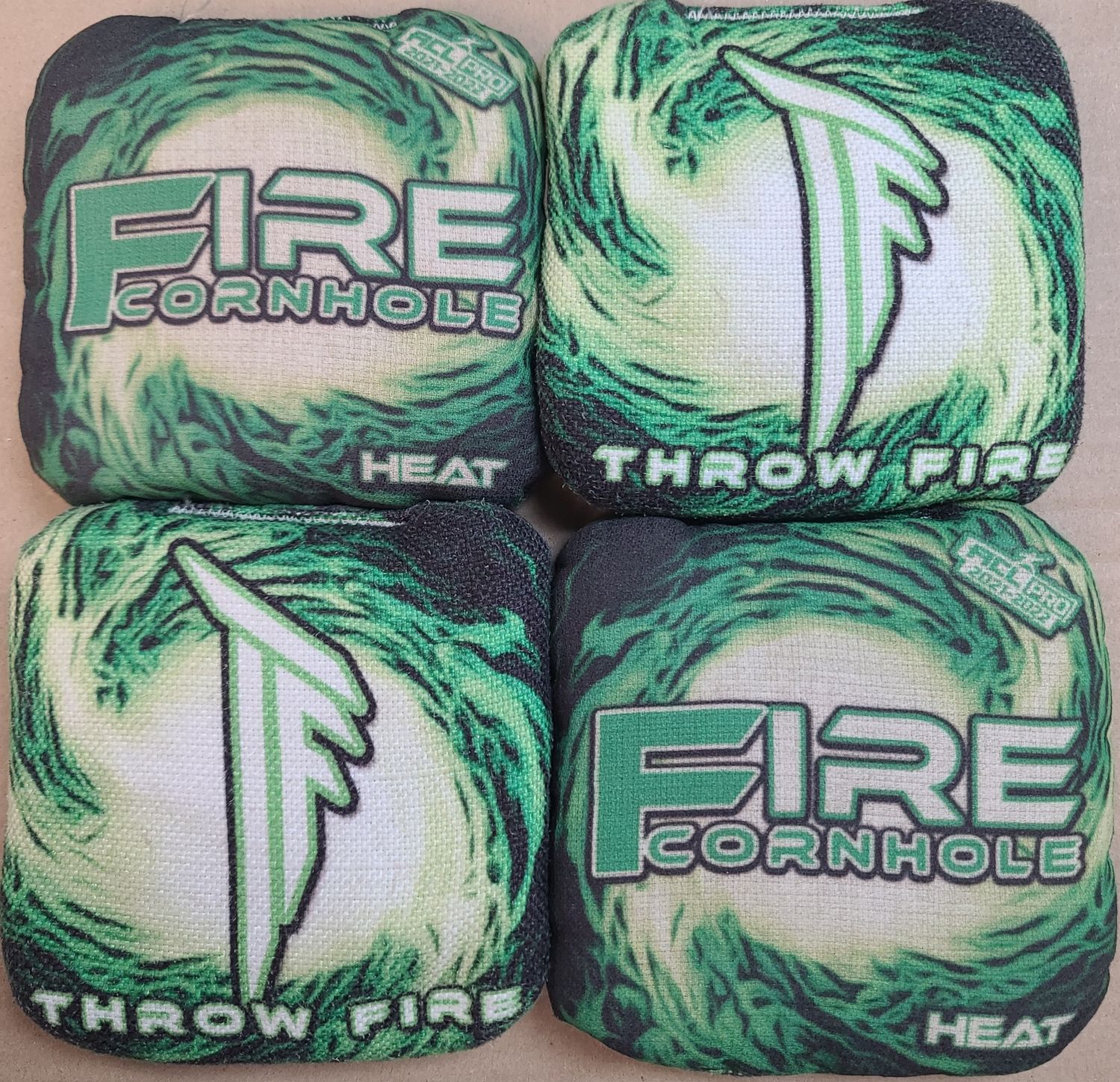 FIRE HEAT GREEN