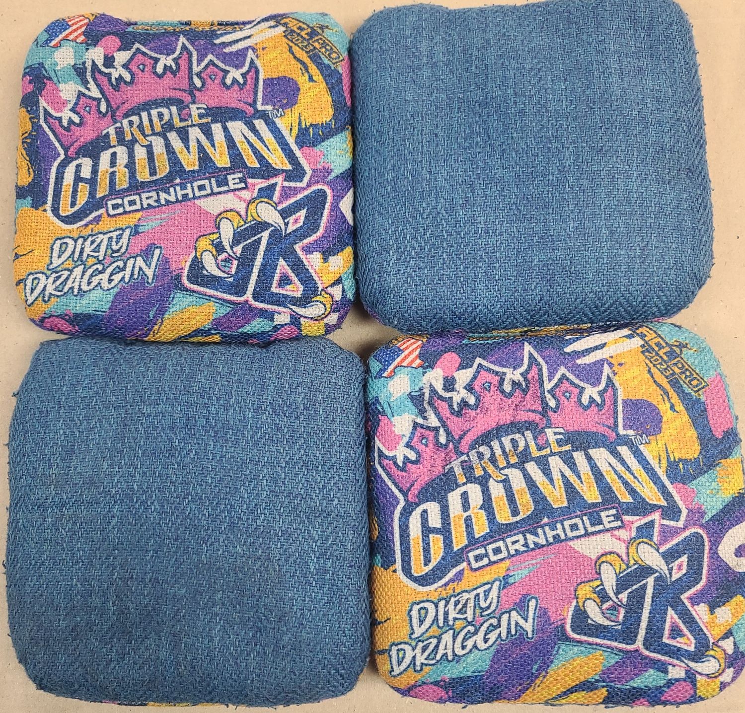 TRIPLE CROWN DIRTY DRAGGIN &#39;23 PUR/BLU/GOLD