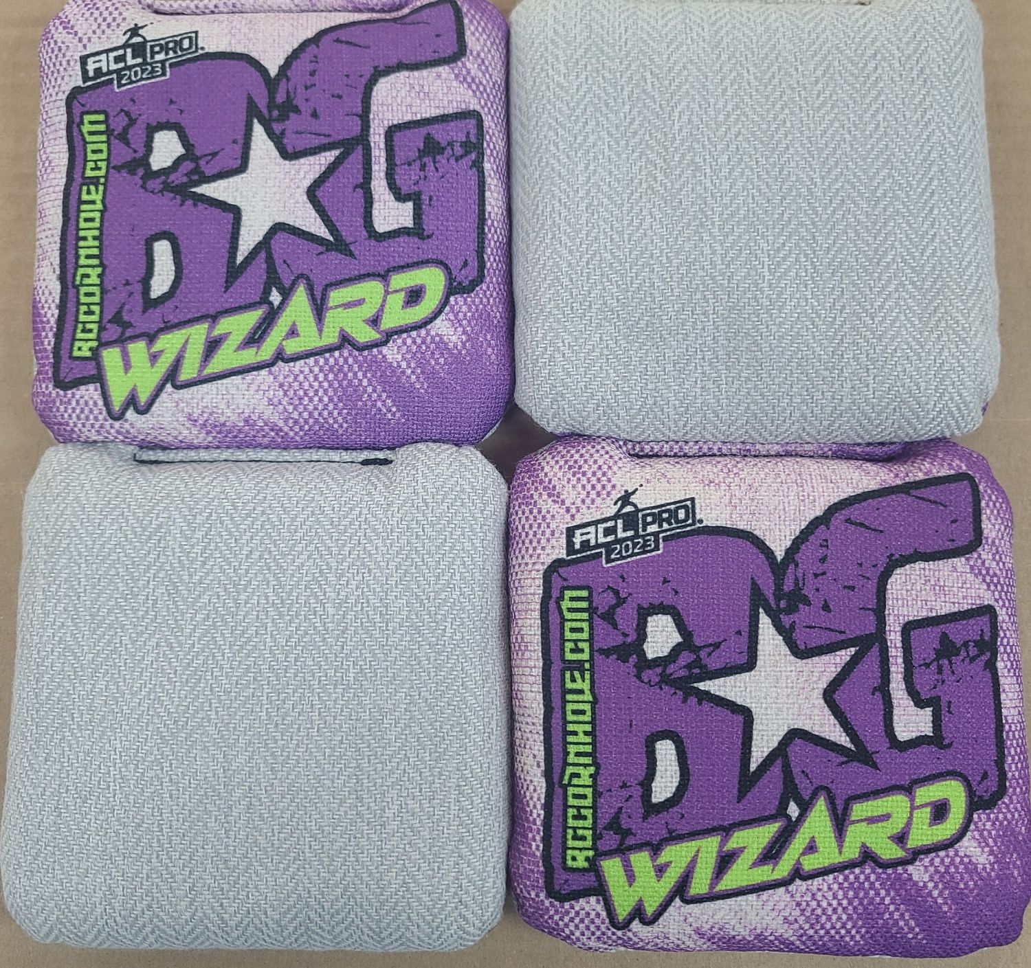 WIZARD '23 PURPLE/LIME BLOCK