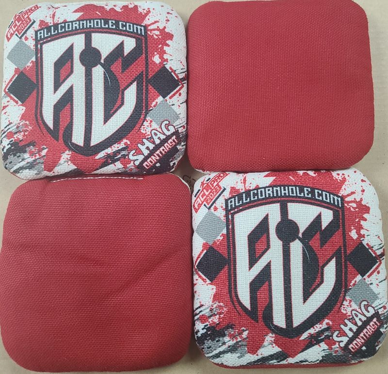 SHAG CONTRAST WHITE/BLACK/RED