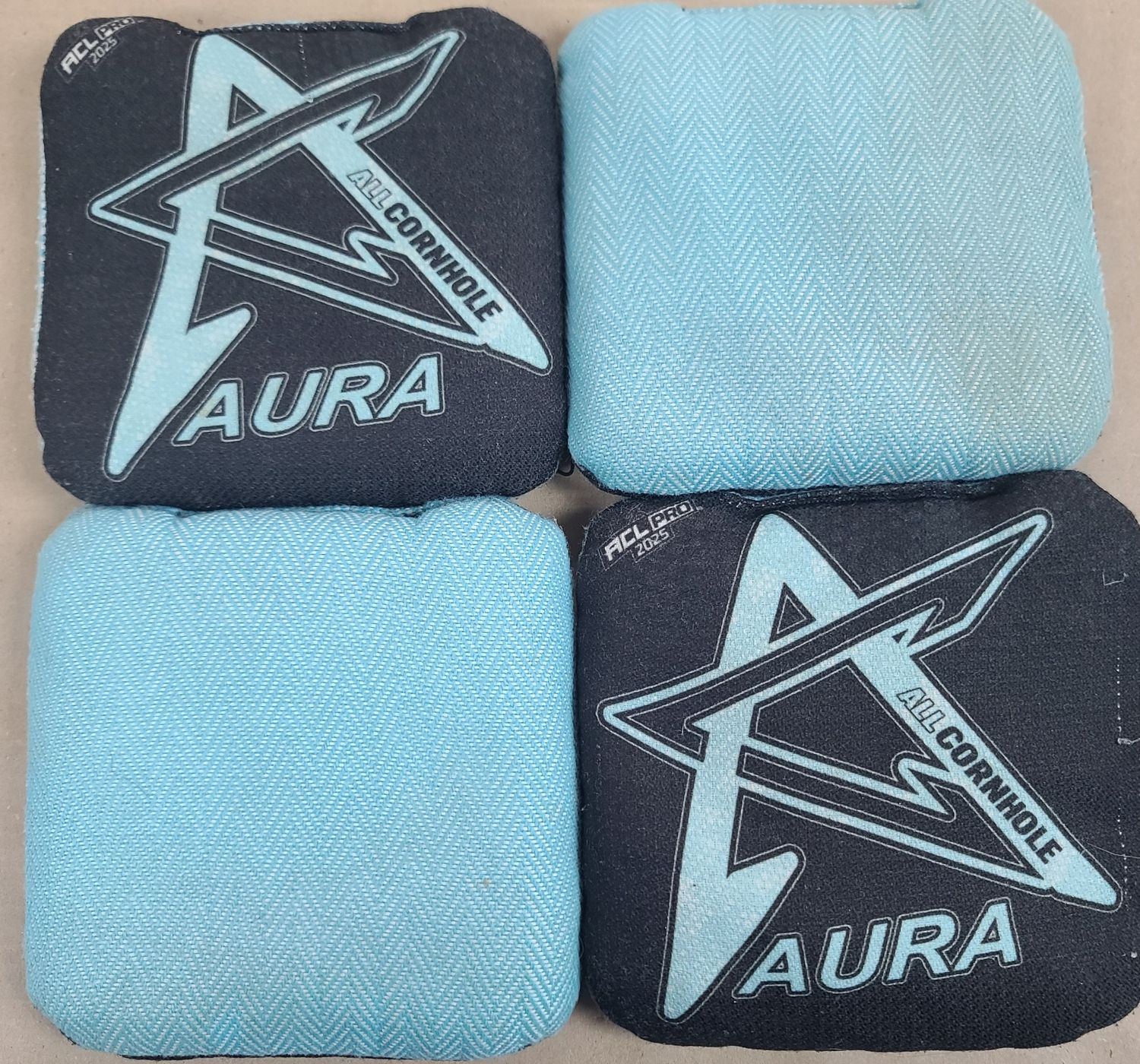 AURA '25 BLACK/AQUA