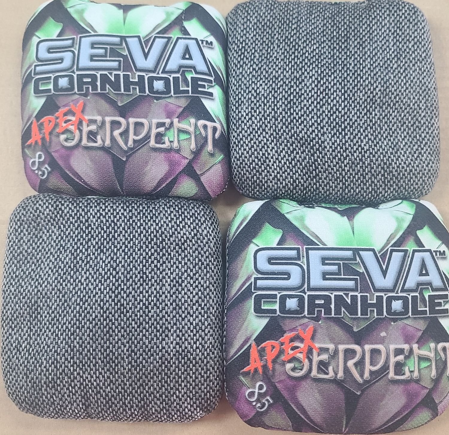 APEX SERPENT NO STAMP GR/PUR/BLK