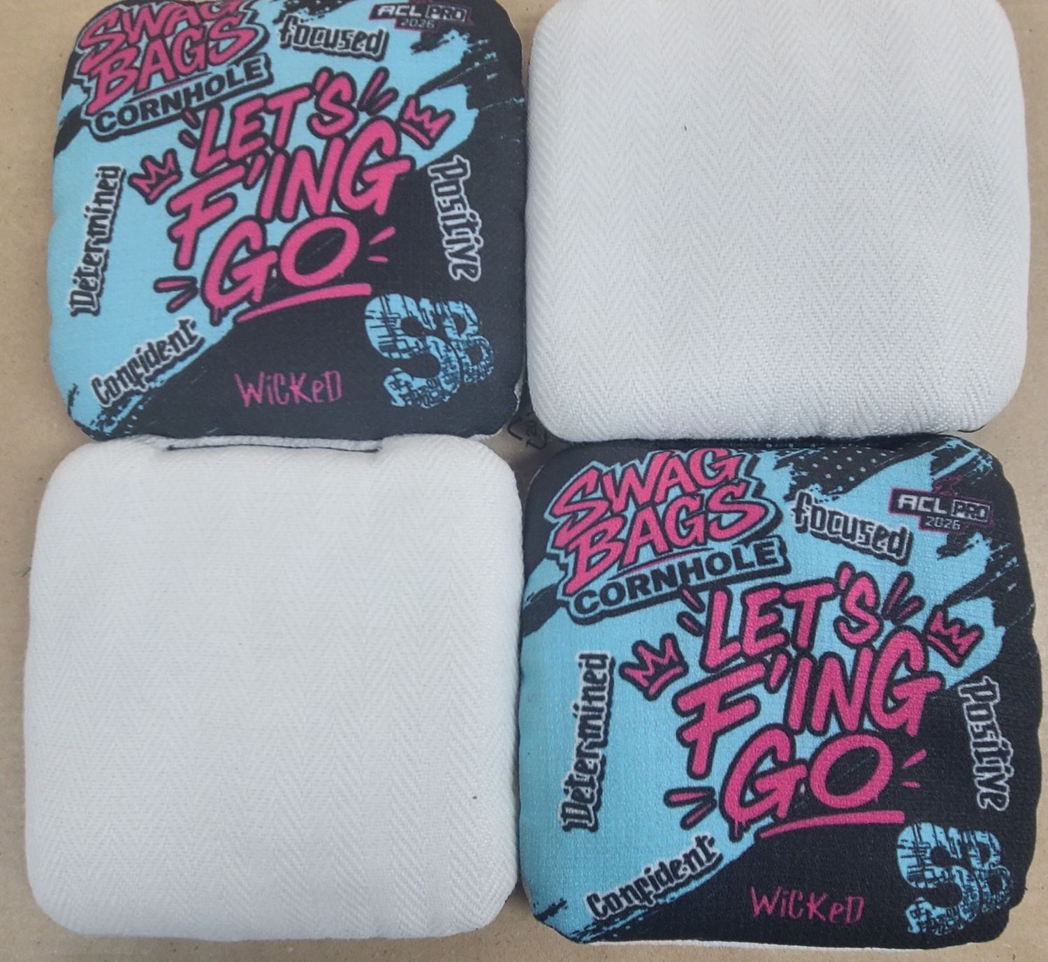 SWAG BAGS WICKED '26 LETS FN GO BLU/PINK