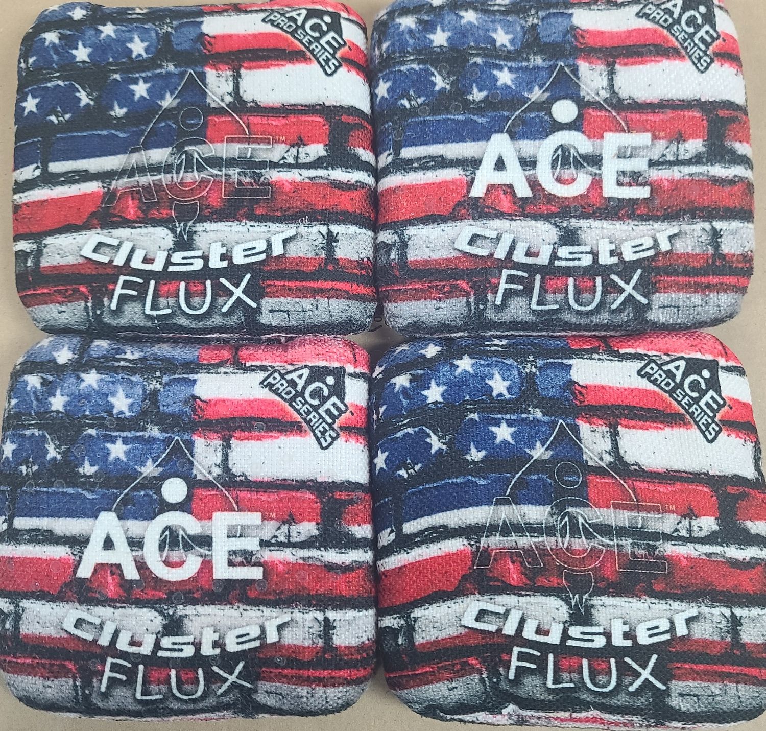 CLUSTER FLUX USA FLAG RWB BRICK