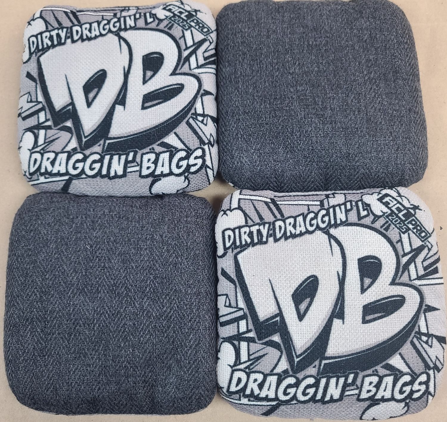 DIRTY DRAGGIN L BLACK/WHITE '25