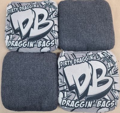 DIRTY DRAGGIN L BLACK/WHITE '25
