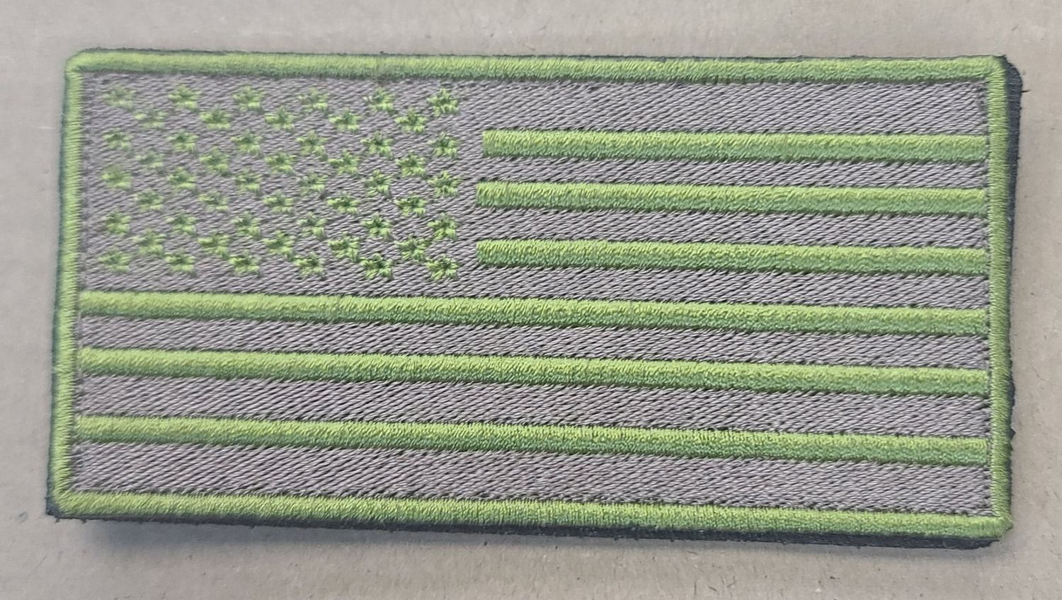 GREEN AMERICAN FLAG