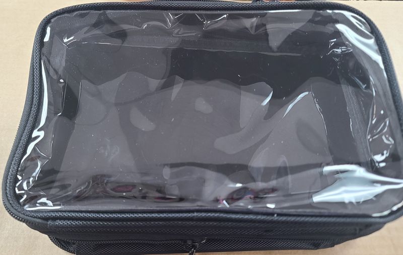 DOUBLE VINYL BAG POUCH