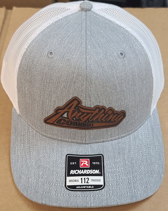 ANYTHING HAT GRAY W/WHITE MESH
