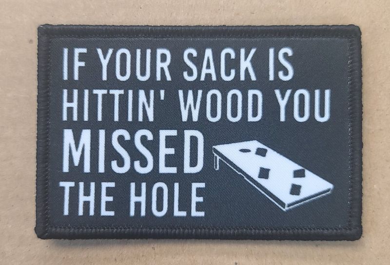 PATCH-IF YOUR SACK IS HITTIN
