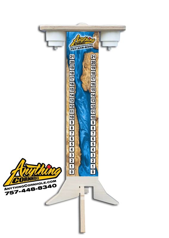 Blue Resin Scoretower