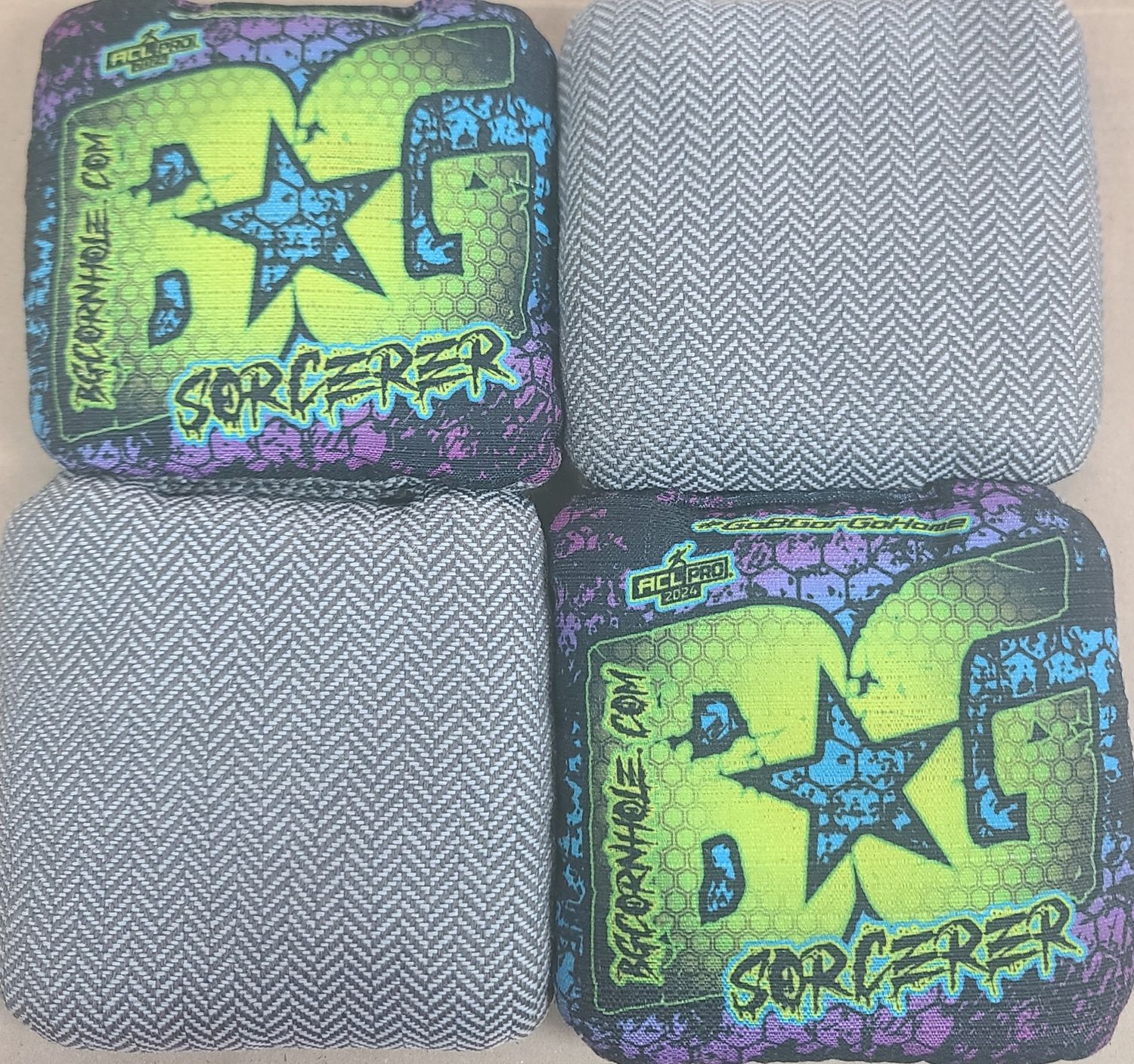 SORCERER '24 HONEYCOMB LIME/BL/PUR