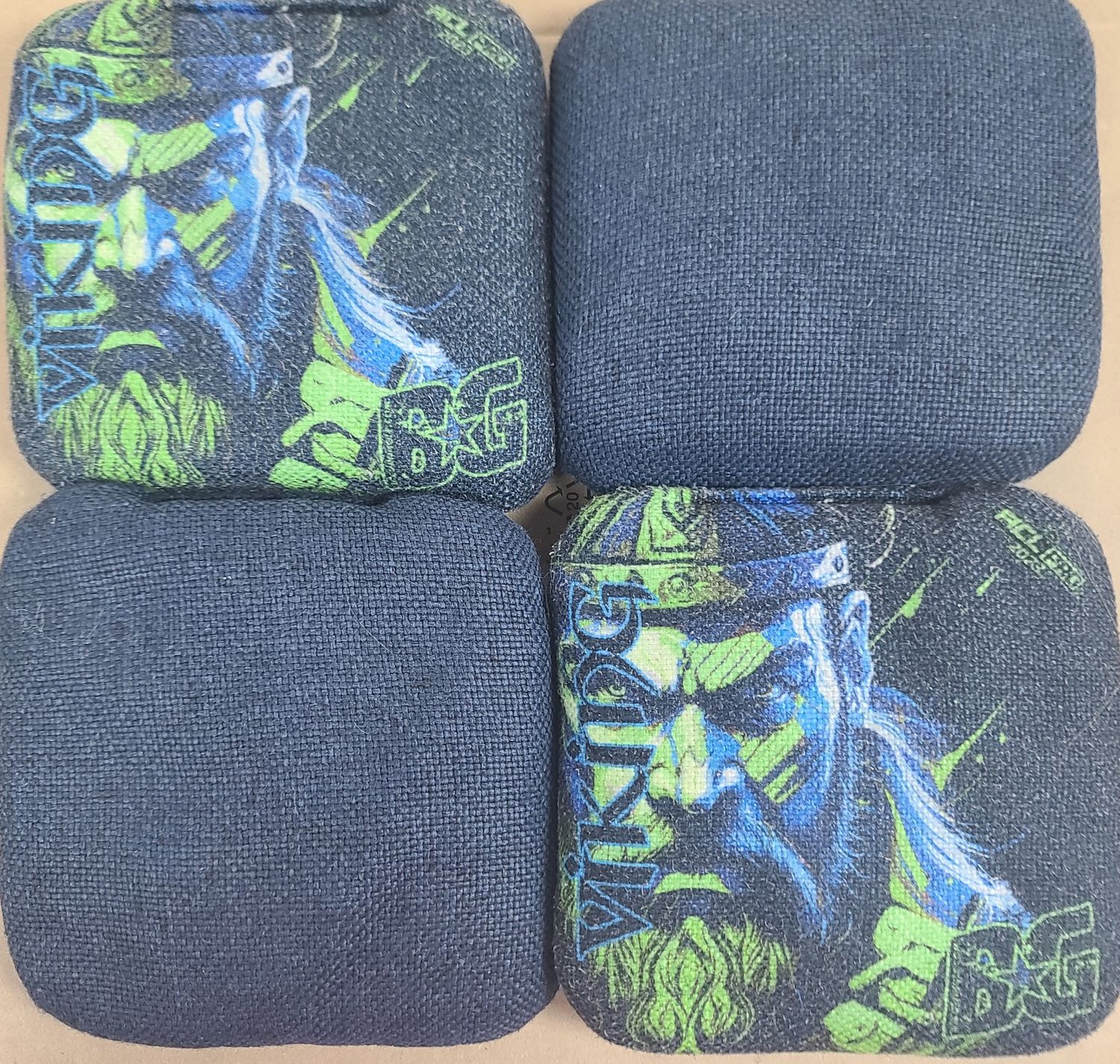 VIKING '23 FACE BLU/LIME