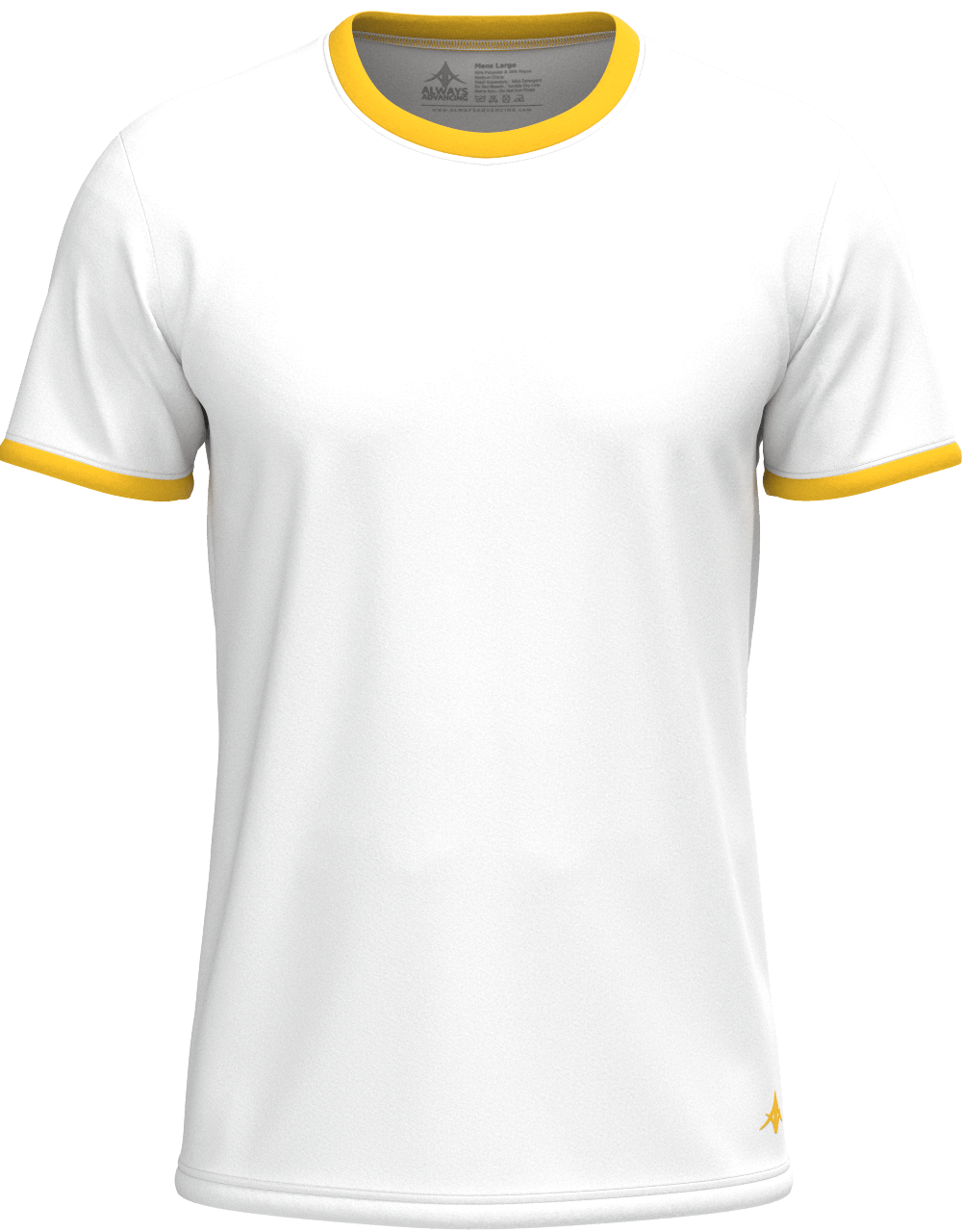 Gold-White Youth Ringer Blend