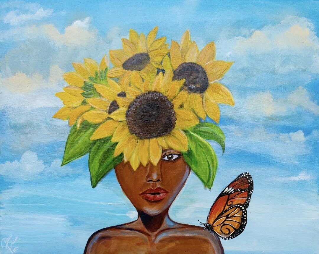 Fleur the Sunflower Goddess