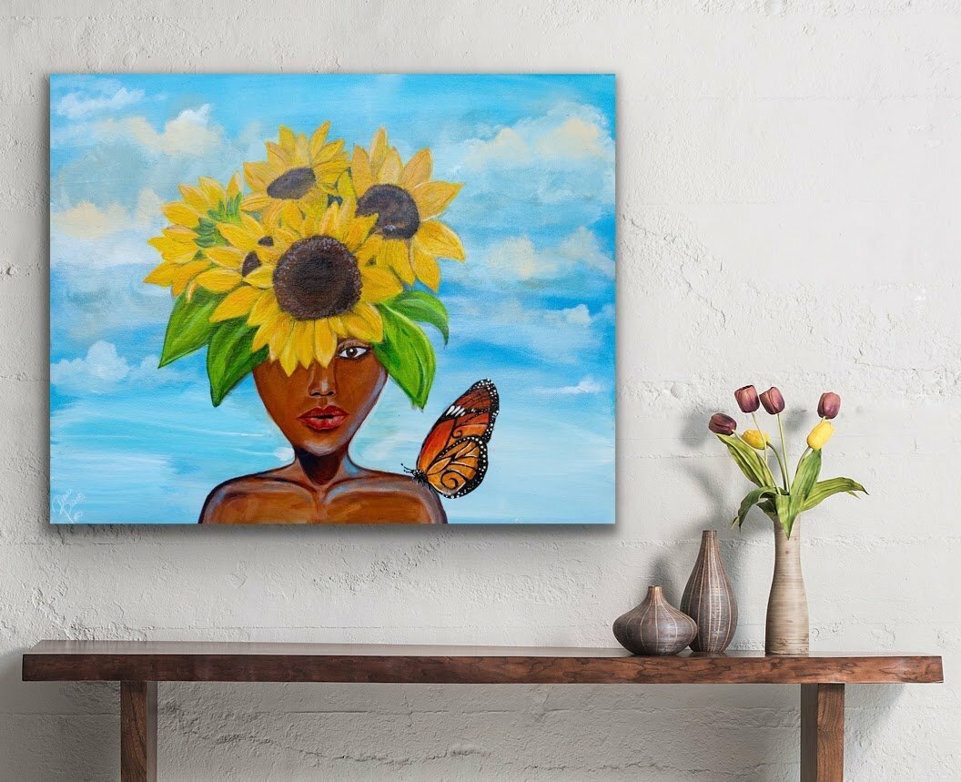 Fleur the Sunflower Goddess