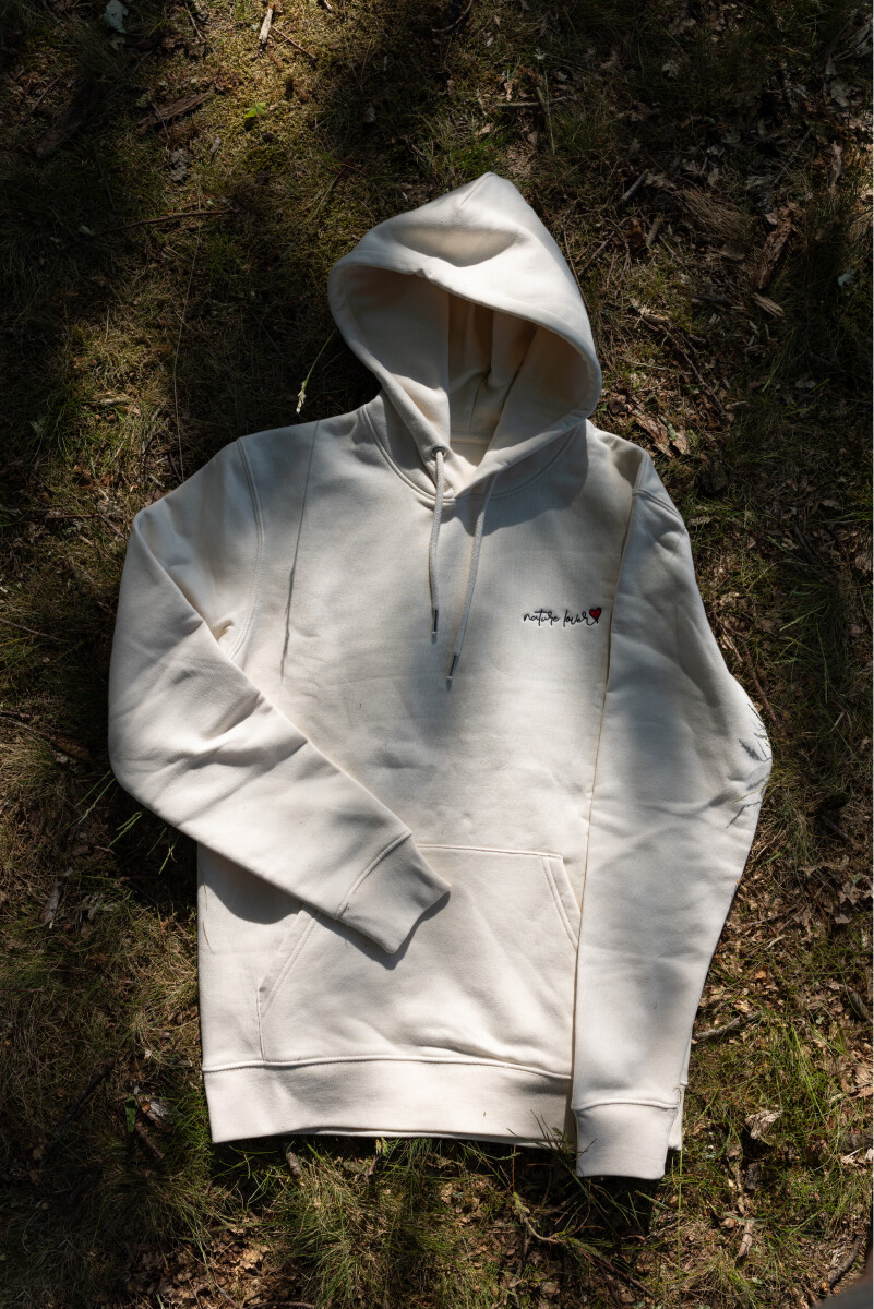 Hoodie Nature lover - Natural raw