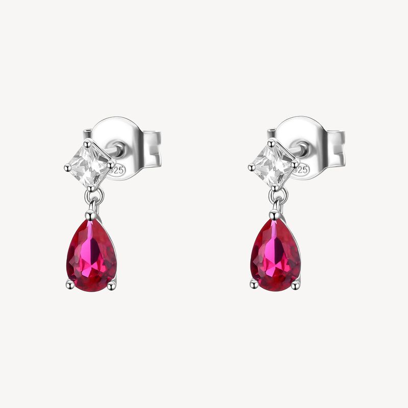 ORECCHINI FANCY PASSION RUBY