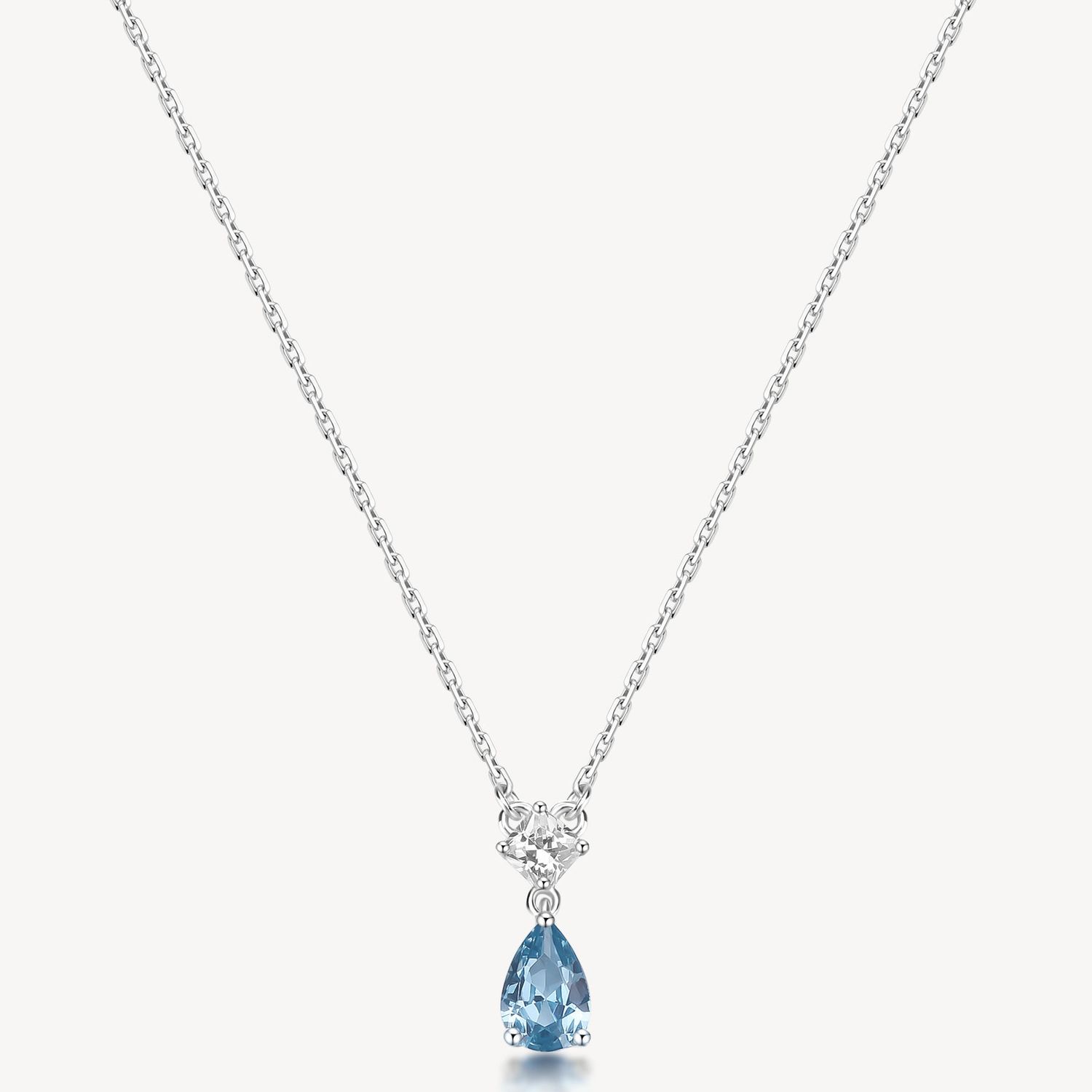 COLLANA FANCY CLOUD LIGHT BLUE