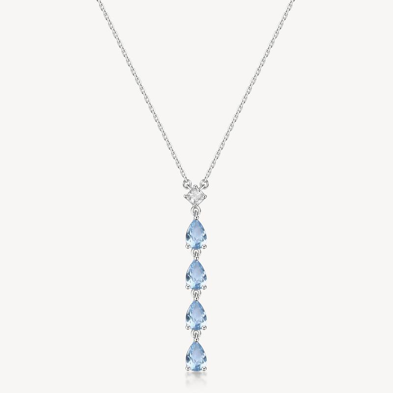 COLLANA FANCY CLOUD LIGHT BLUE