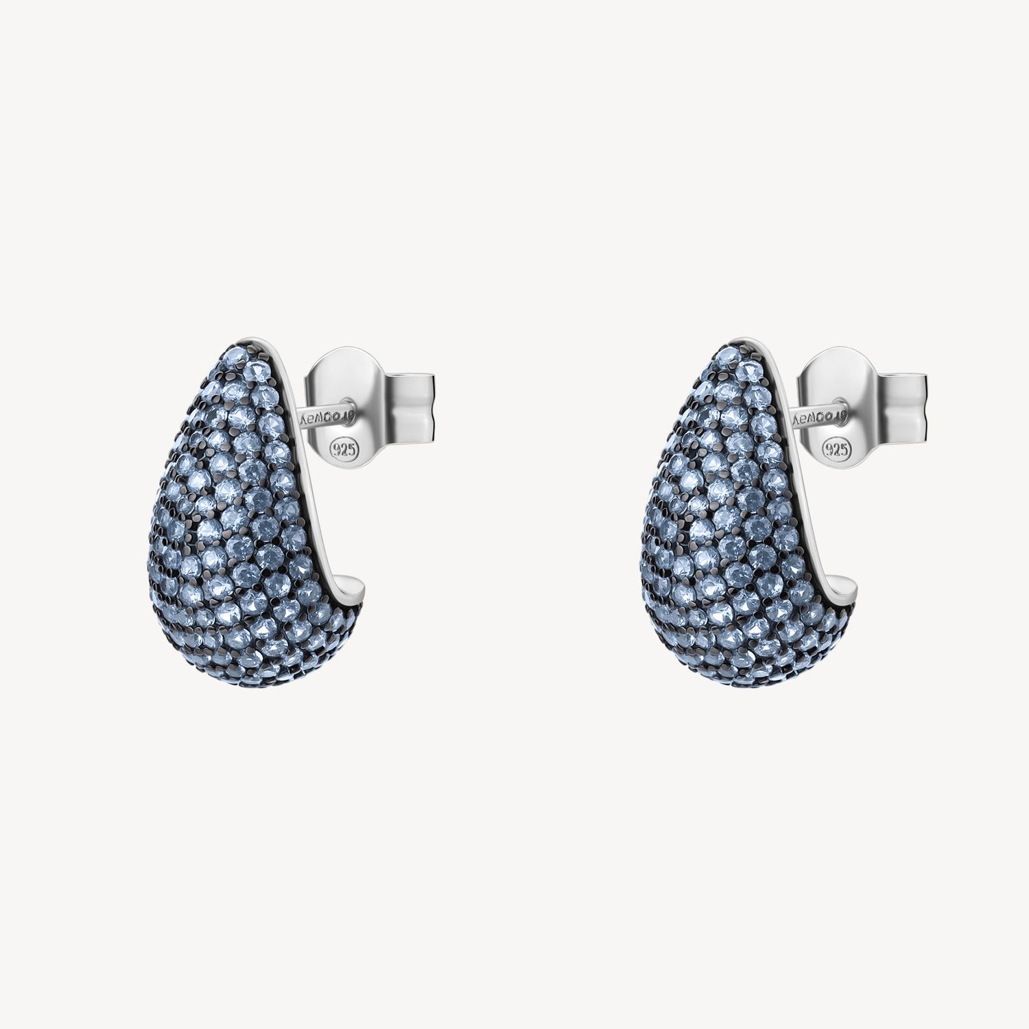 ORECCHINI FANCY CLOUD LIGHT BLUE