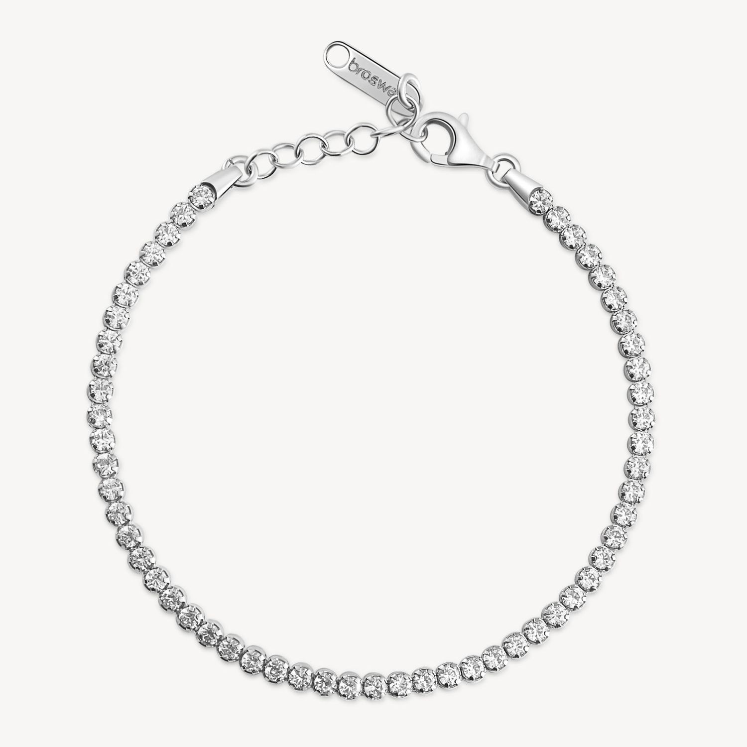 BRACCIALE TENNIS FANCY INFINITE WHITE