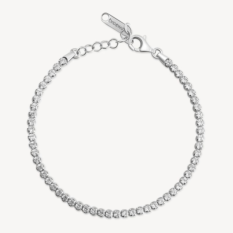 BRACCIALE TENNIS FANCY INFINITE WHITE