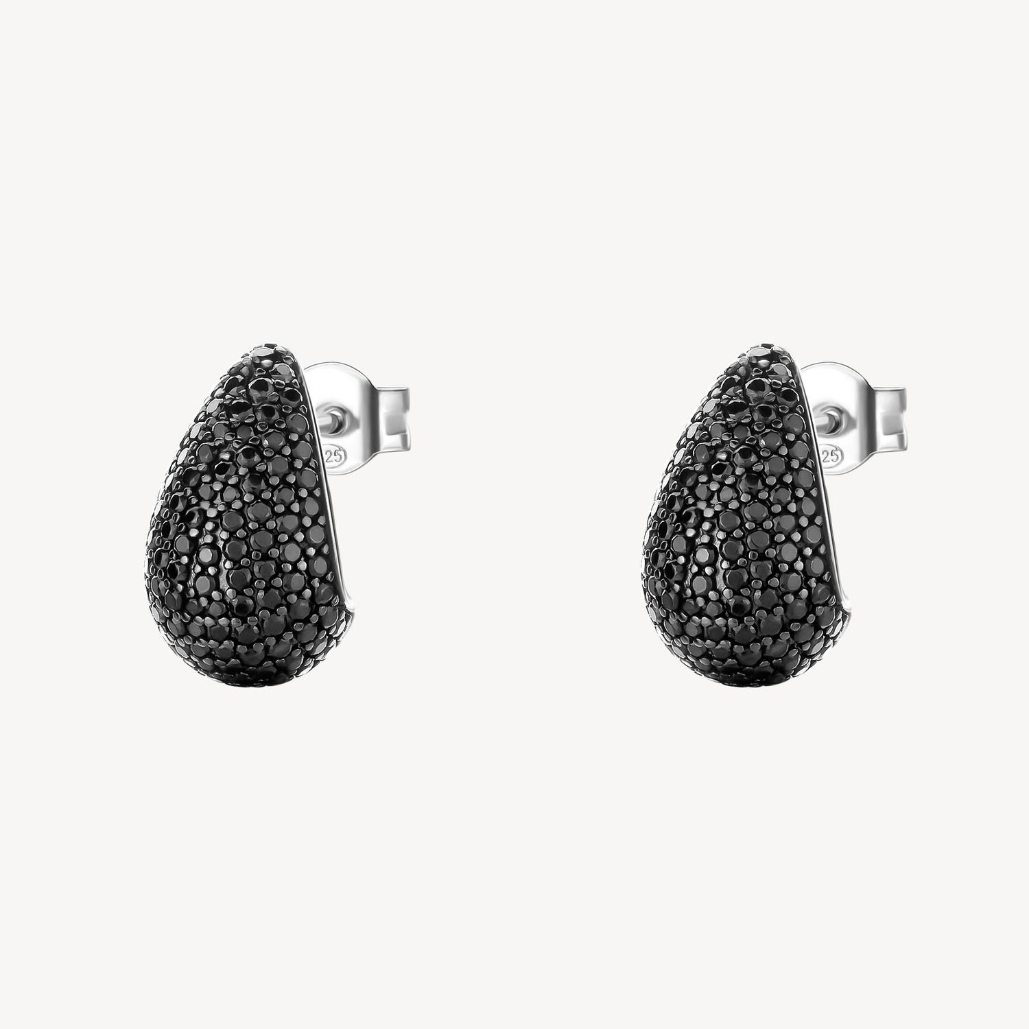 ORECCHINI FANCY MISTERY BLACK