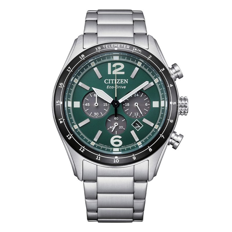 CITIZEN ECO DRIVE AVIATOR CRONO