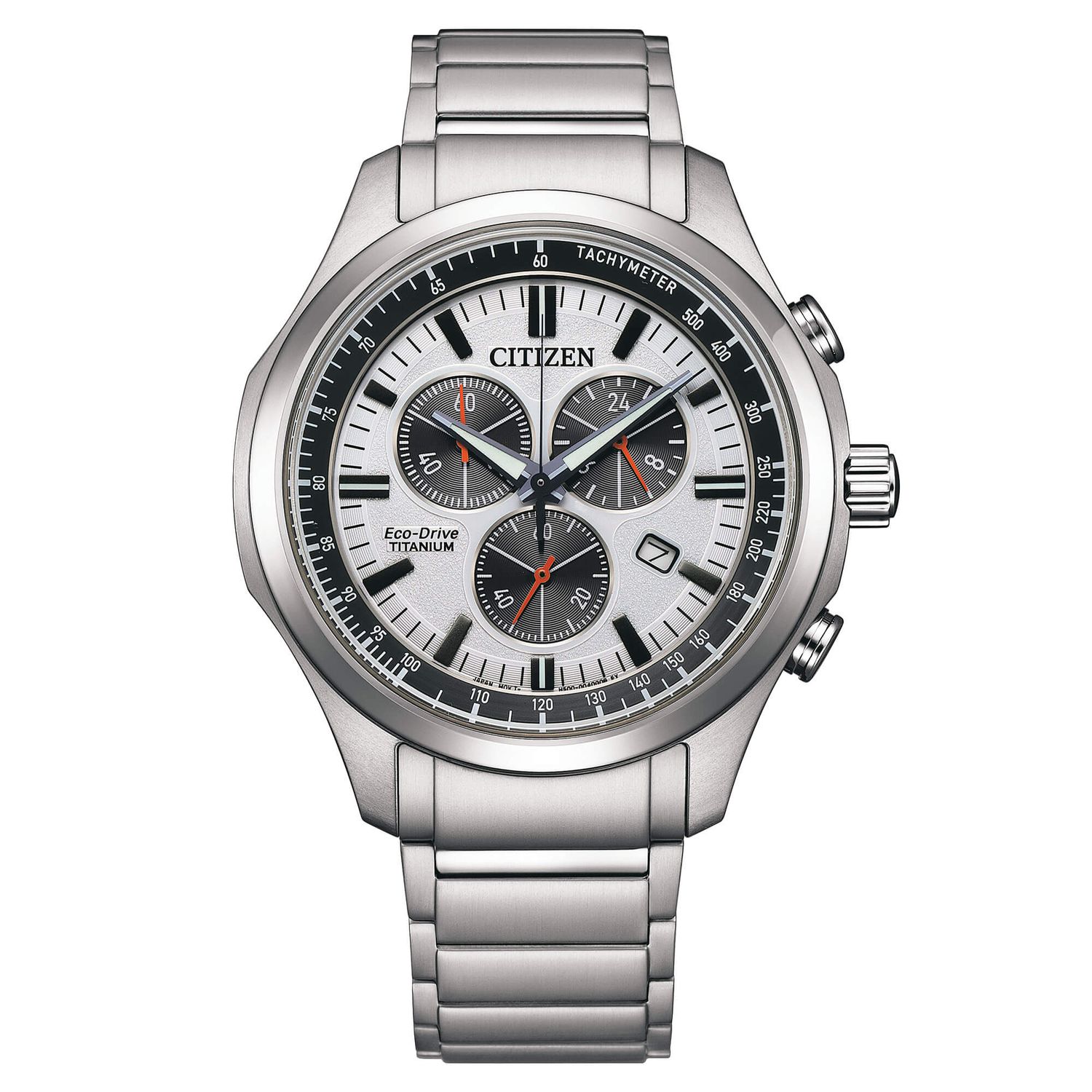 CITIZEN ECO DRIVE CRONO SUPER TITANIO 2530
